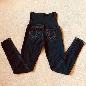 True Religion Maternity Skinny Jeggings